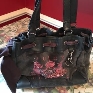 Juicy Couture velvet bag
